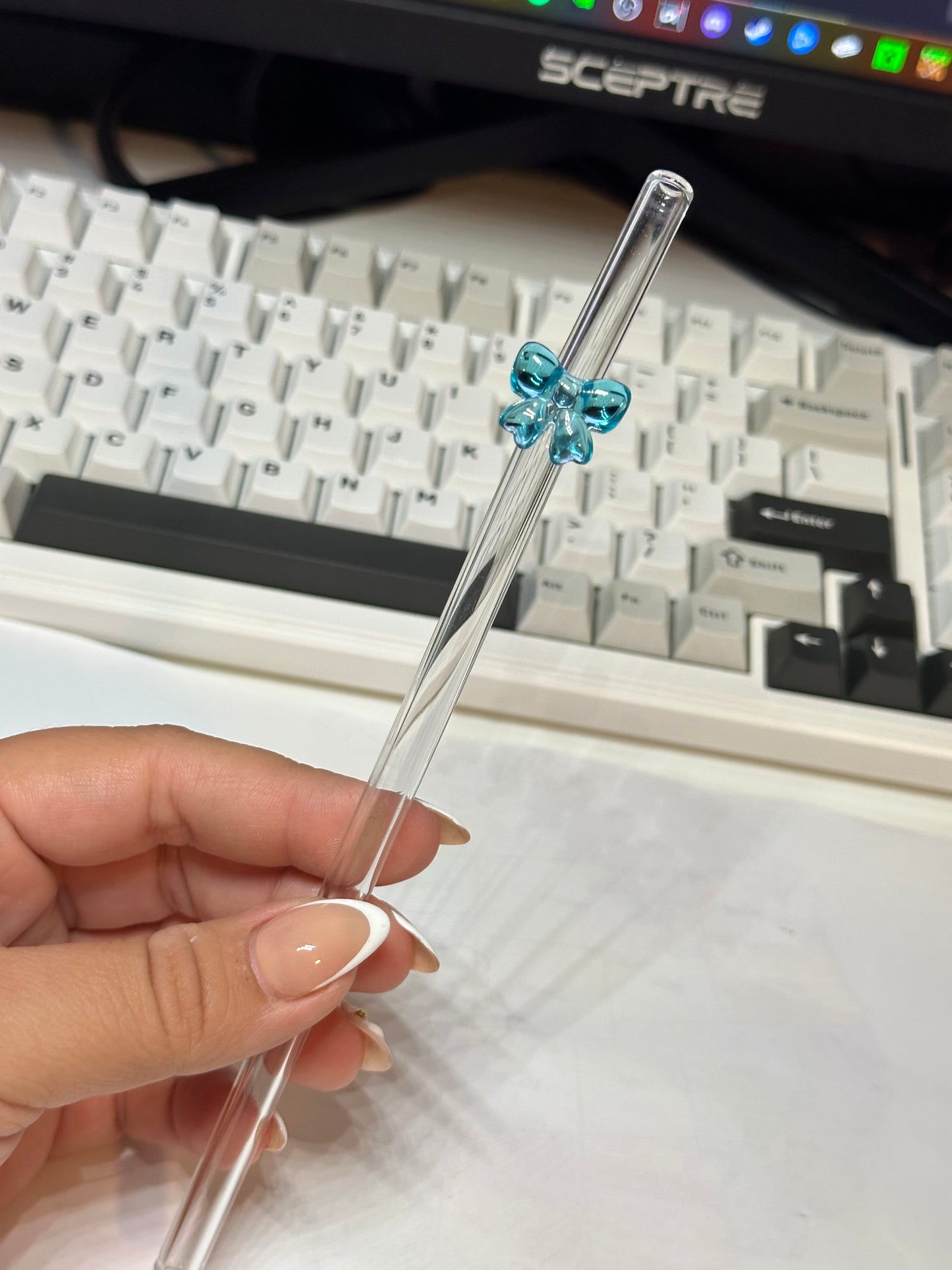 Glass Colored Bow