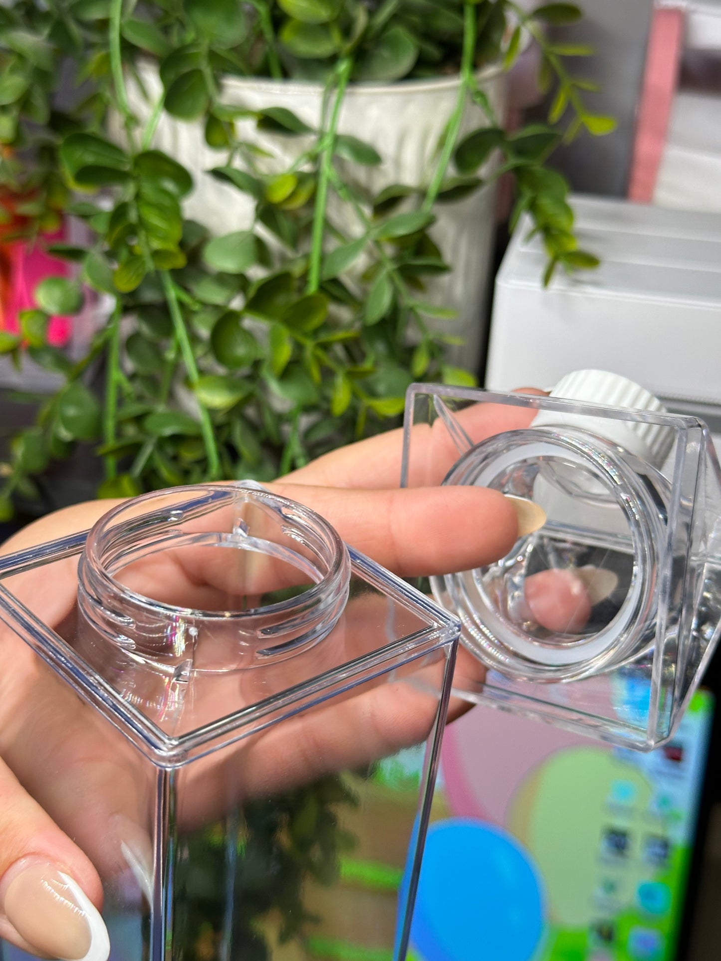 17oz Acrylic Milk Carton