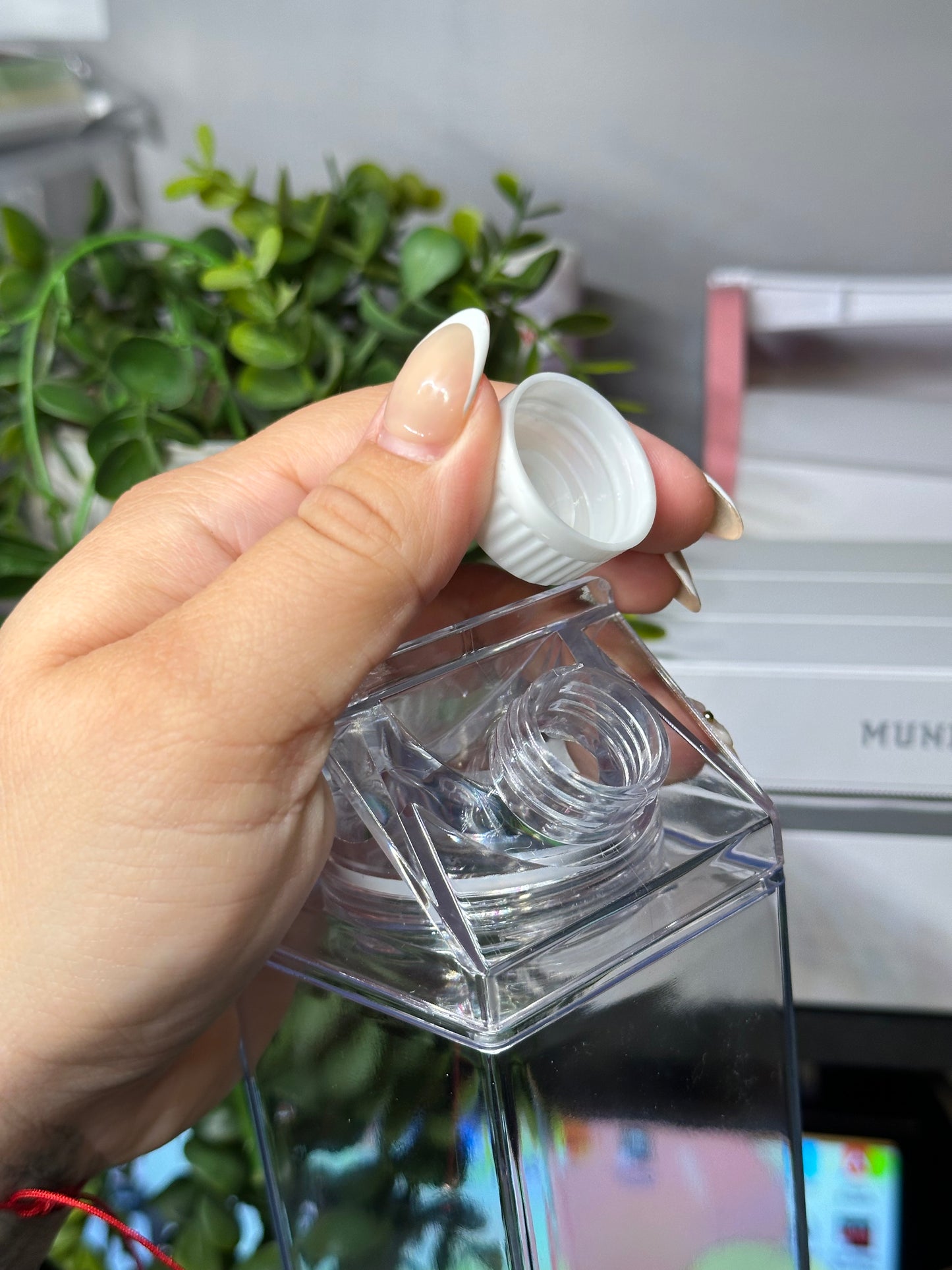 17oz Acrylic Milk Carton