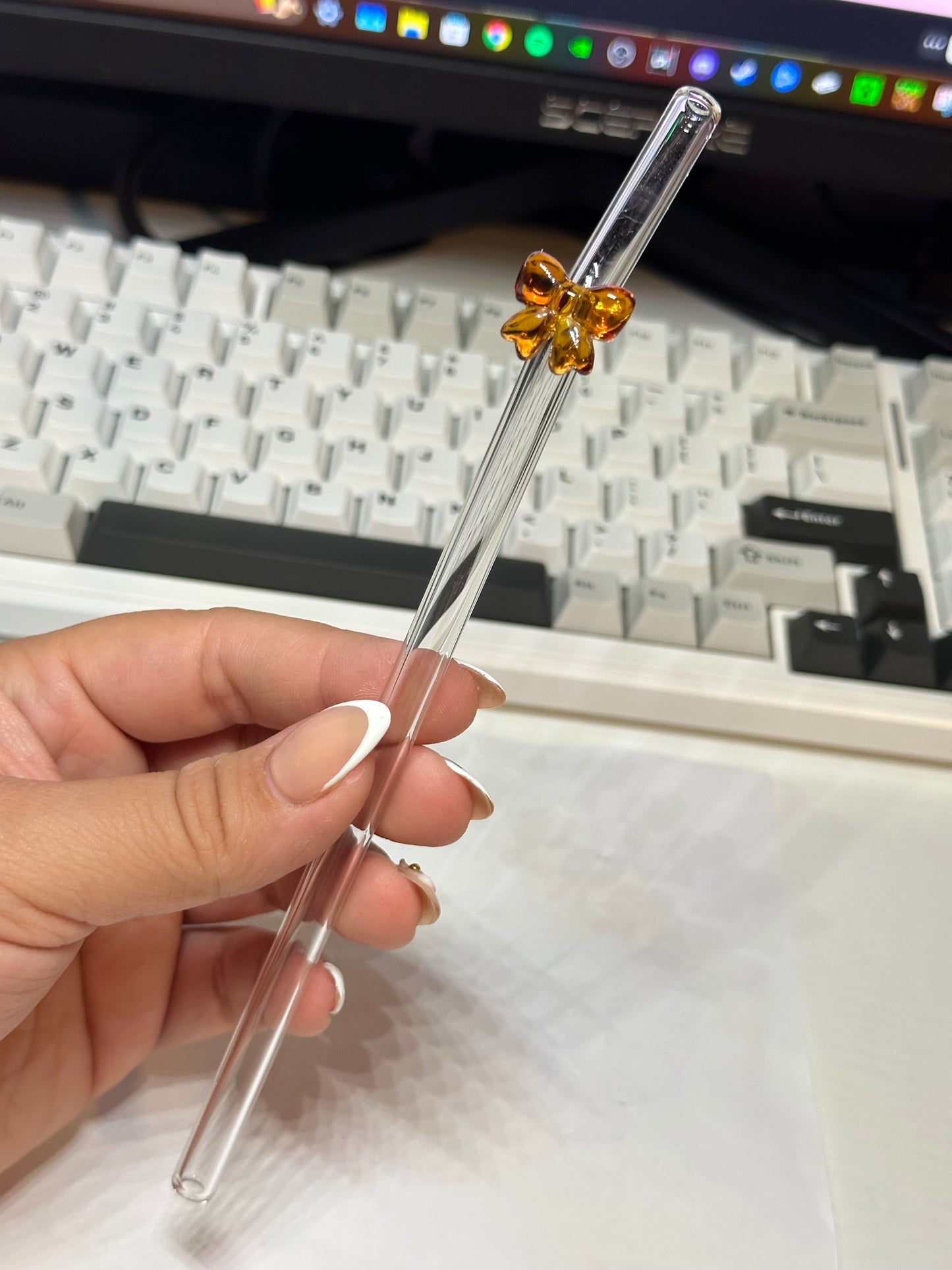Glass Colored Bow