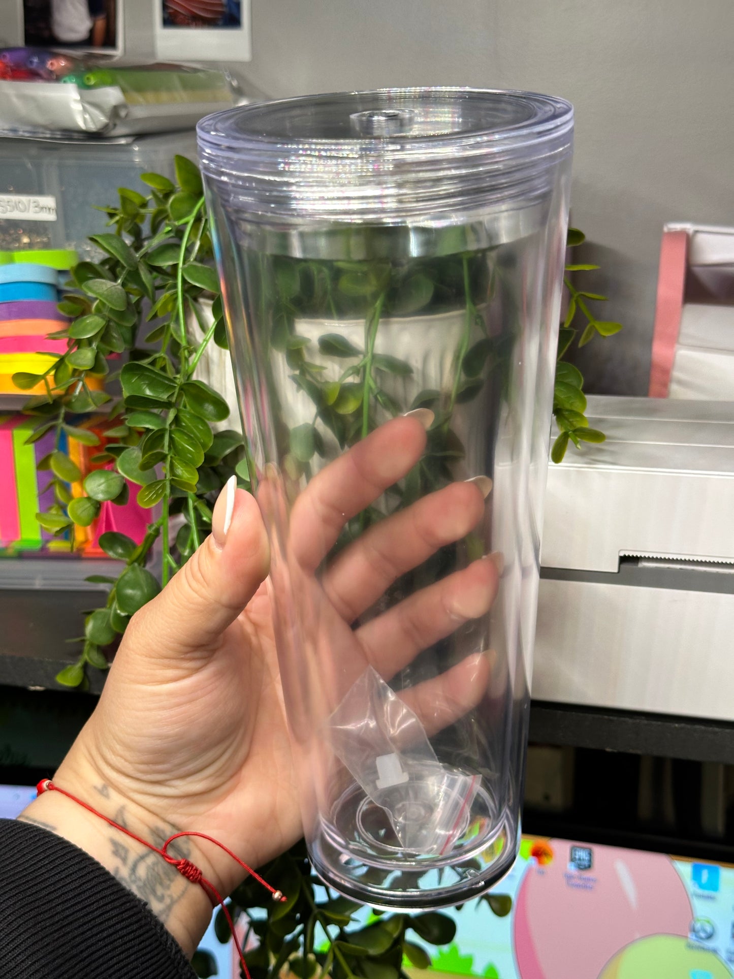 24oz Double-Walled Acrylic (Snowglobe)