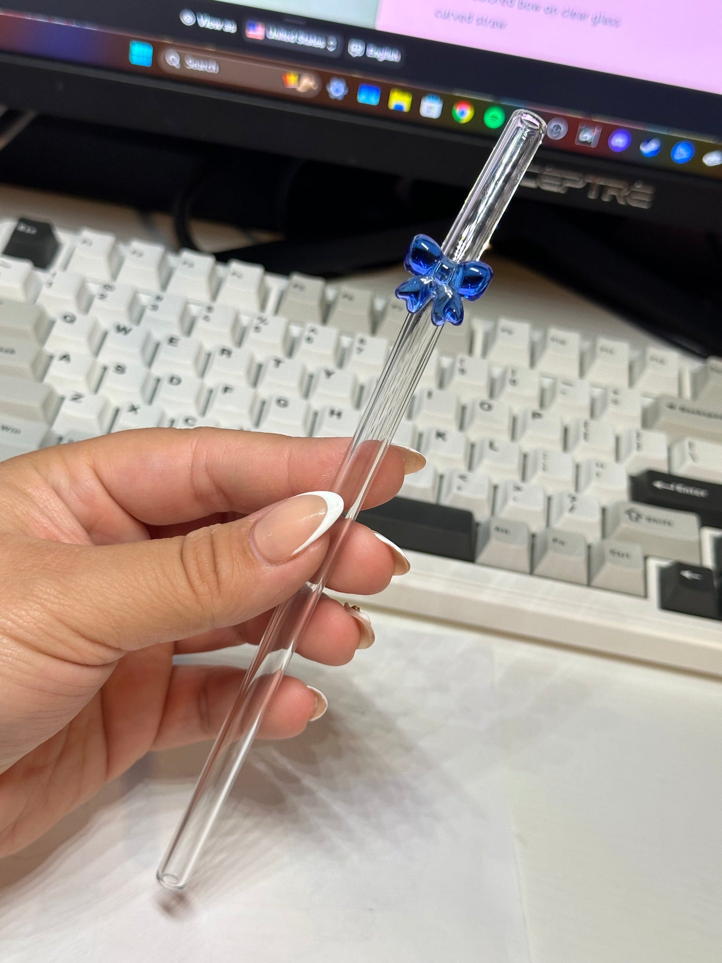 Glass Colored Bow