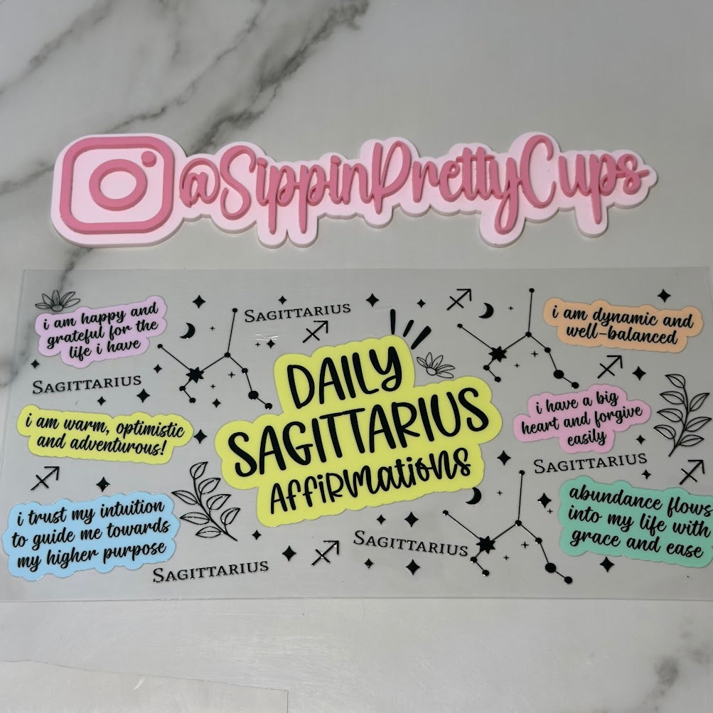 Zodiac Signs Affirmations Single & Bundle