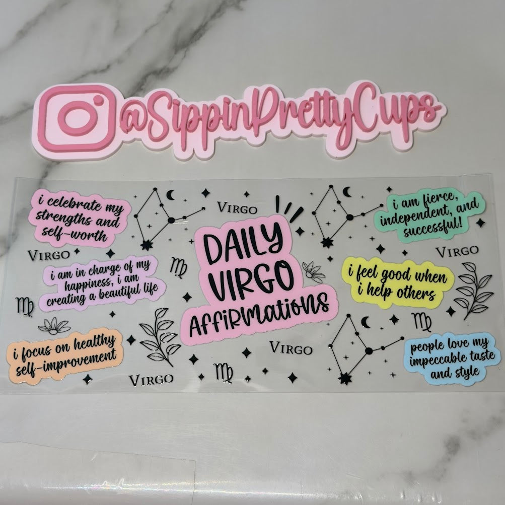 Zodiac Signs Affirmations Single & Bundle