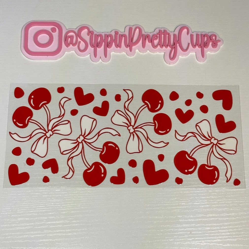 Cherry / Cherry Bows and hearts