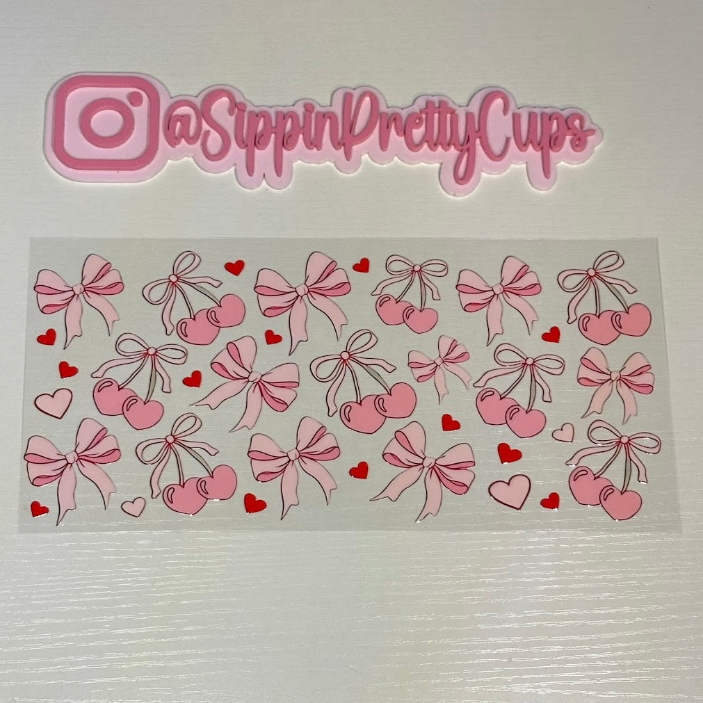 Cherry / Cherry Hearts and Bows