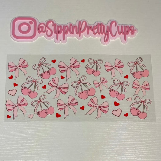 Cherry / Cherry Hearts and Bows