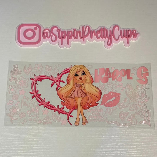 Celebrities / Bratz Karol G Pink