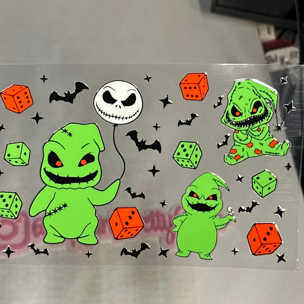 Halloween / Oogie Boogie red dice