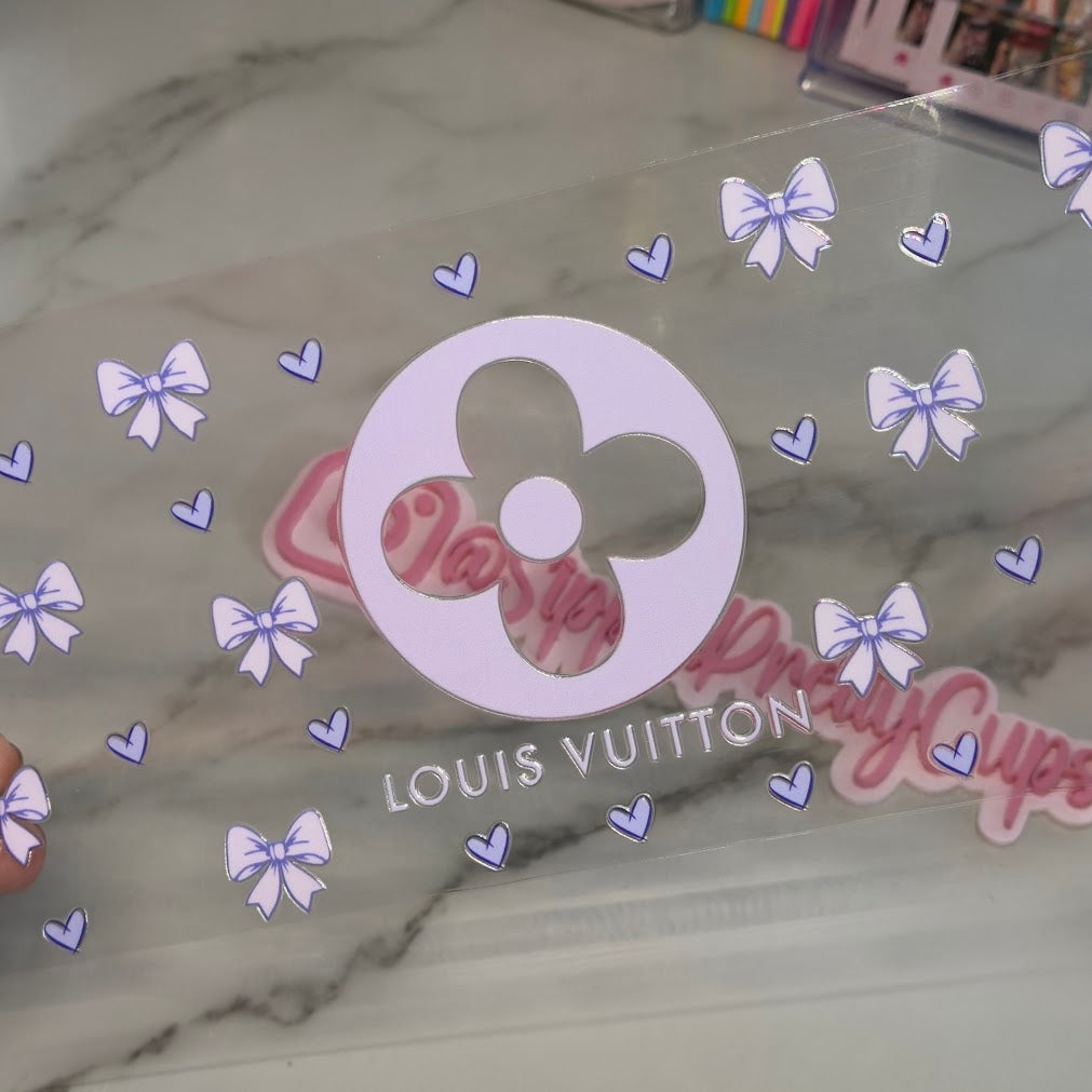 Name Brands / LV lavender Purple Bows