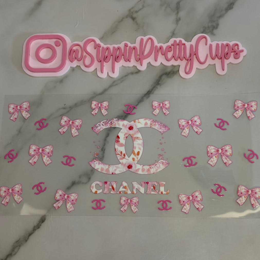 Name Brands / Pink Coquette Chanel Bows
