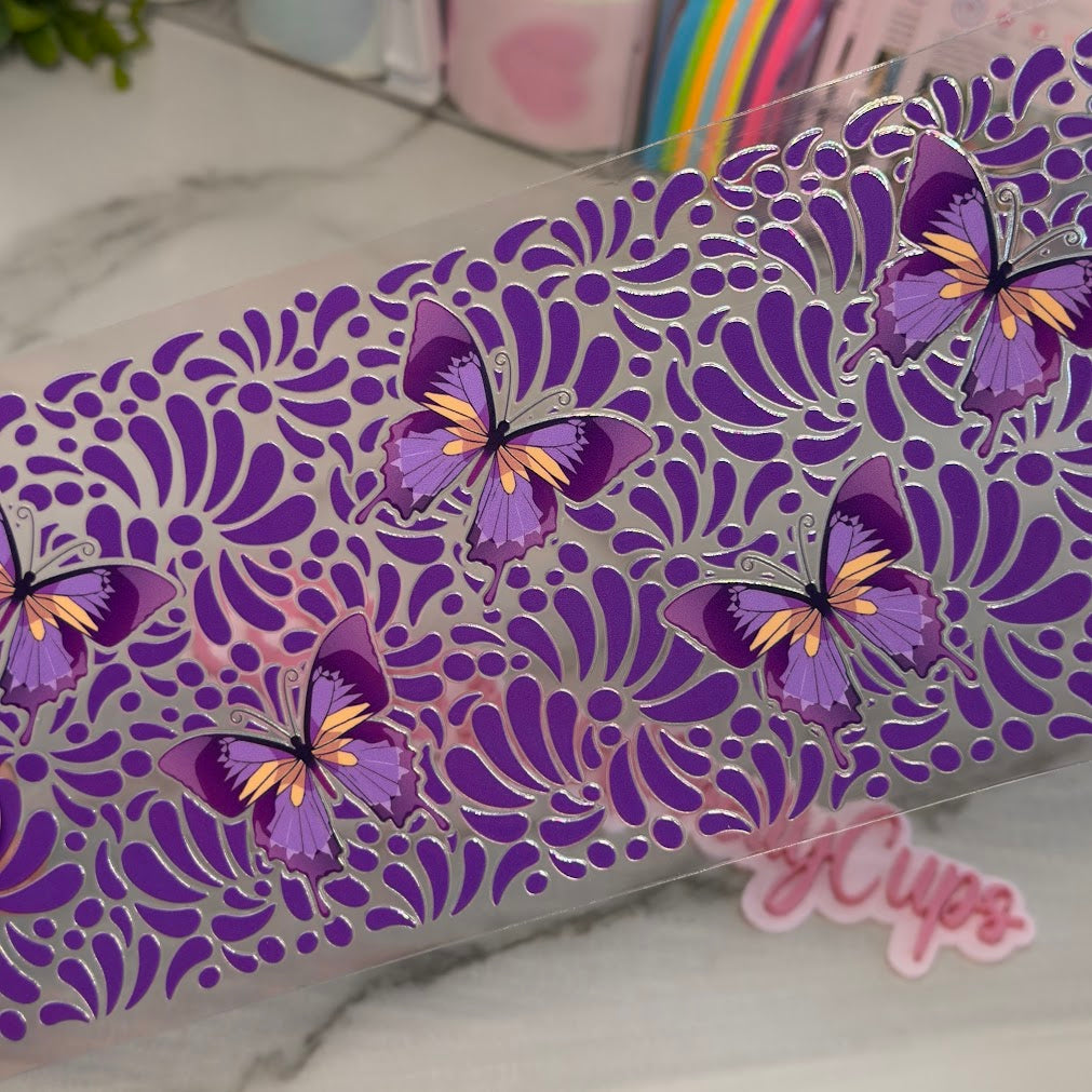 Butterflies / Purple Butterflies Talavera