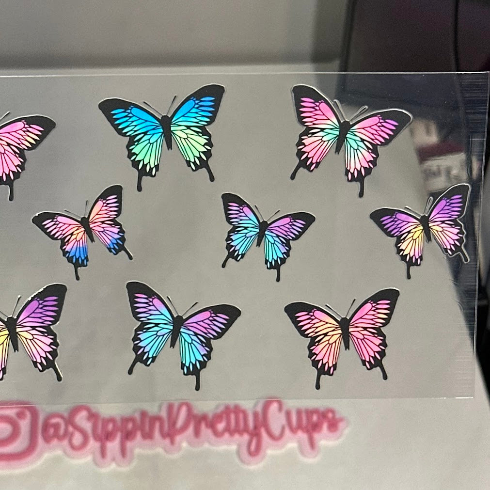 Butterflies / Colorful Rainbow Butterflies