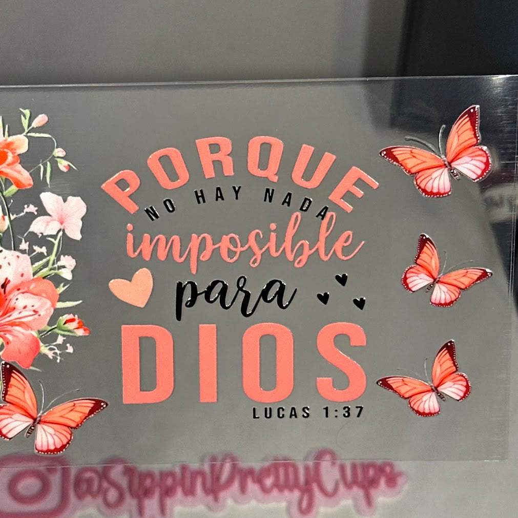 Religious / Imposible para Dios
