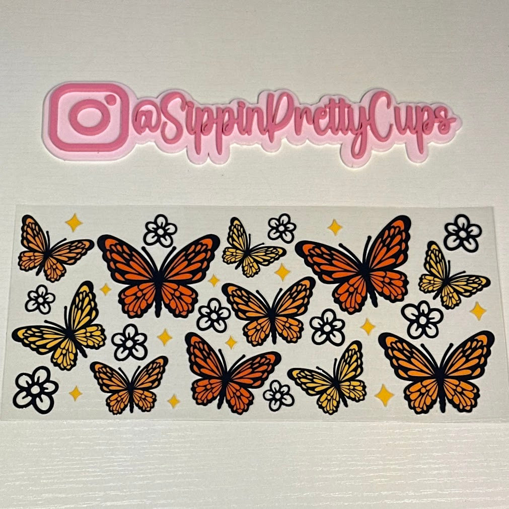 Butterflies / Orange and Yellow Butterflies