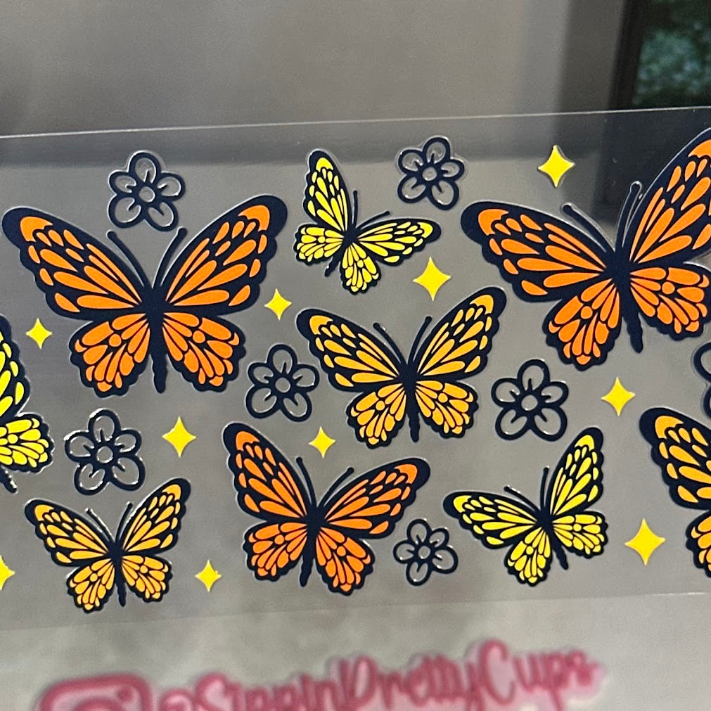 Butterflies / Orange and Yellow Butterflies