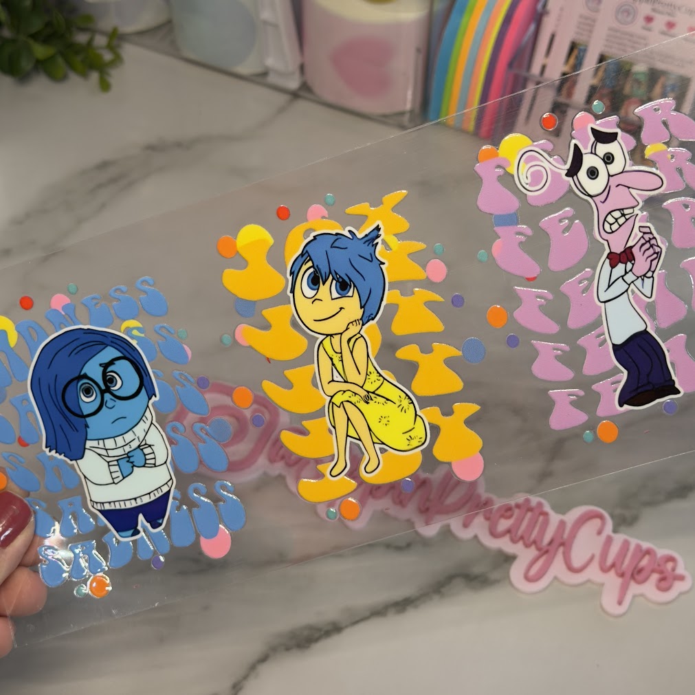 TV & Movie / Inside Out 2 Sadness, Joy, & Fear