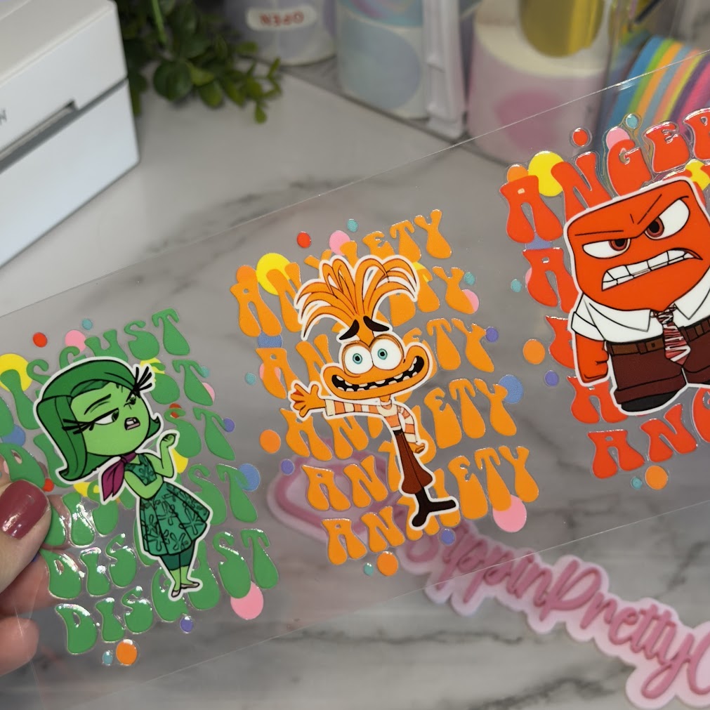 TV & Movie / Inside Out 2 Disgust , Anxiety, & Anger