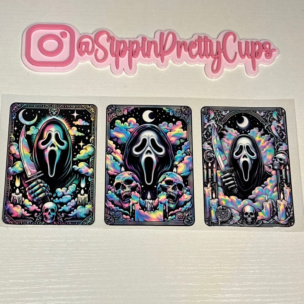 Halloween / Colorful Ghost Tarot Cards