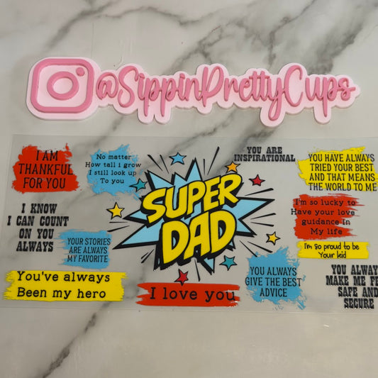 Dad / Super Dad Affirmations