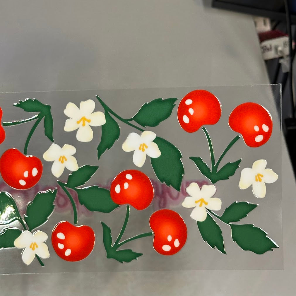 Cherry / Cherries and Flowers