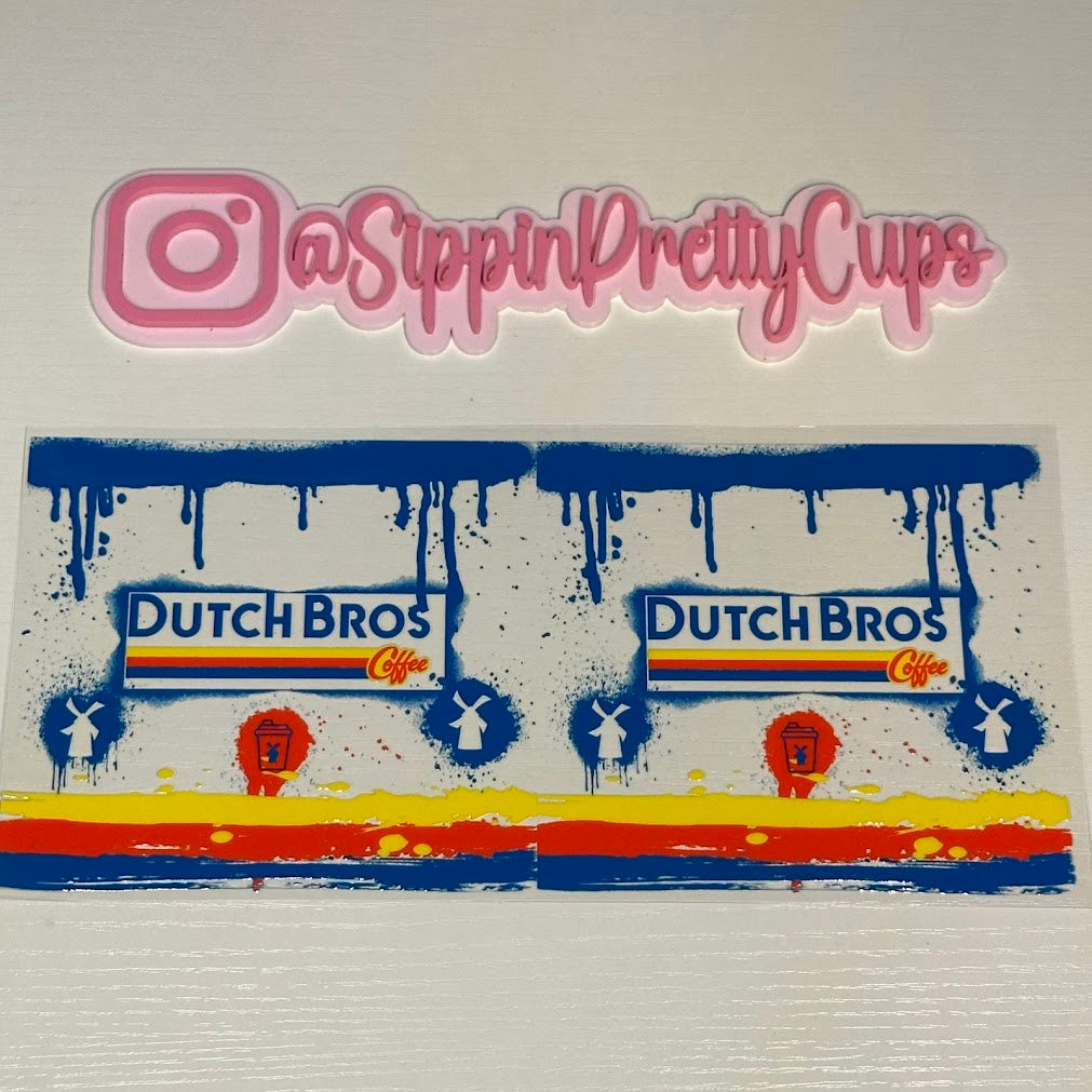 Drinks / Dutch Bros Spray Paint