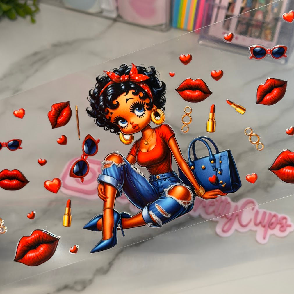 Betty Boop / Betty Girly Coquette Lips