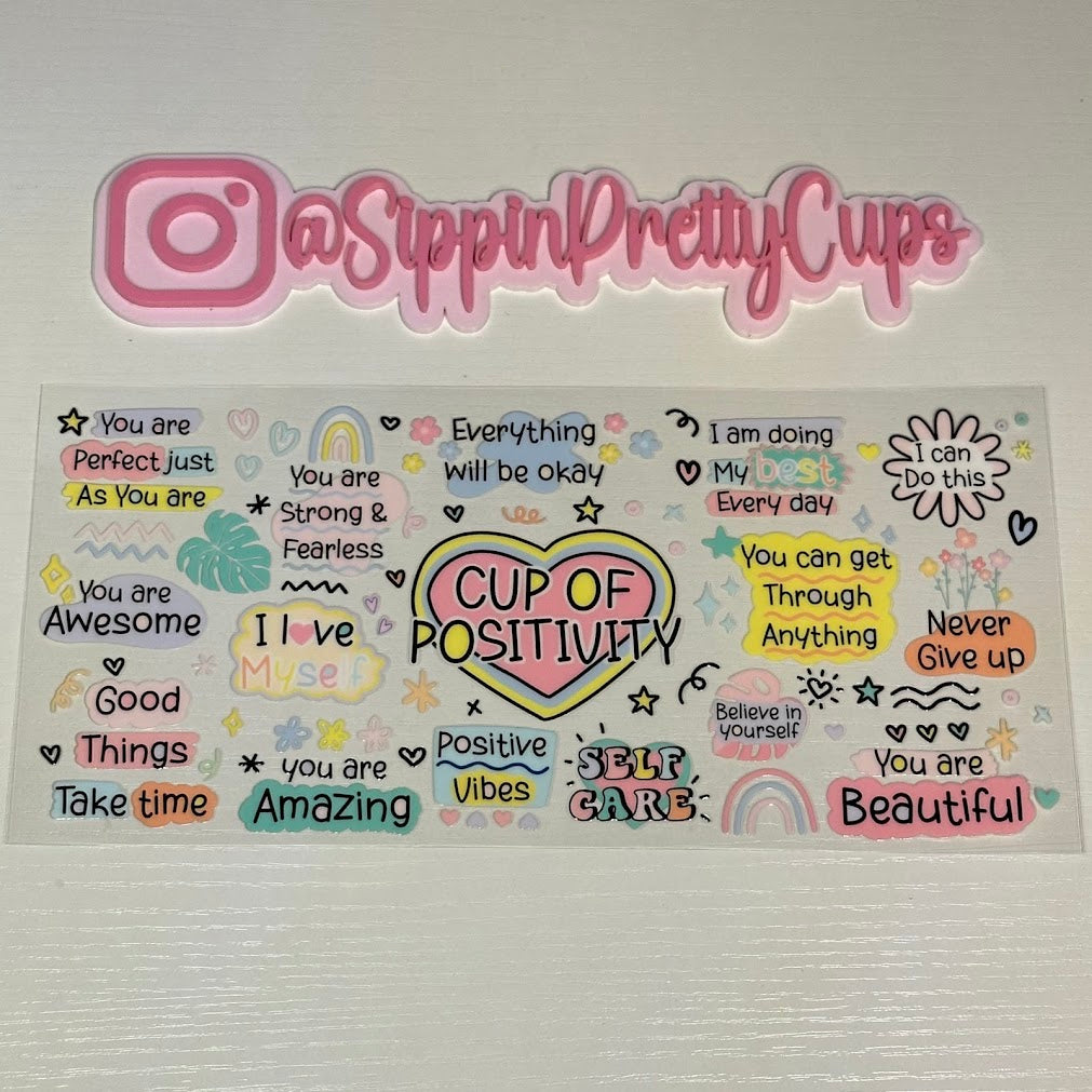 Sayings / Cup of Positivity