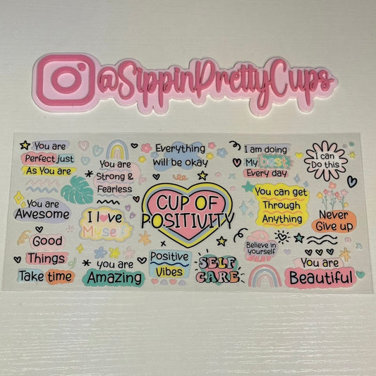 Sayings / Cup of Positivity