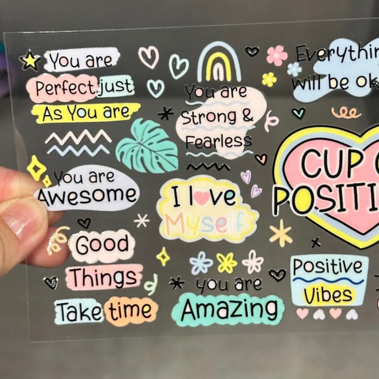 Sayings / Cup of Positivity