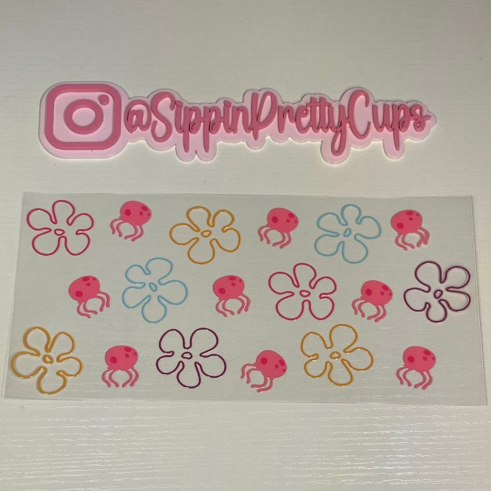 Boys / SpongeBob Jelly Fish and Flowers