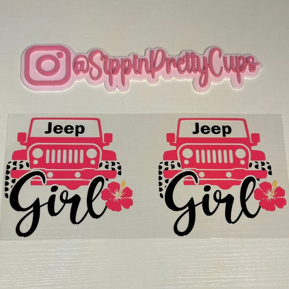 Jeep Girl Pink
