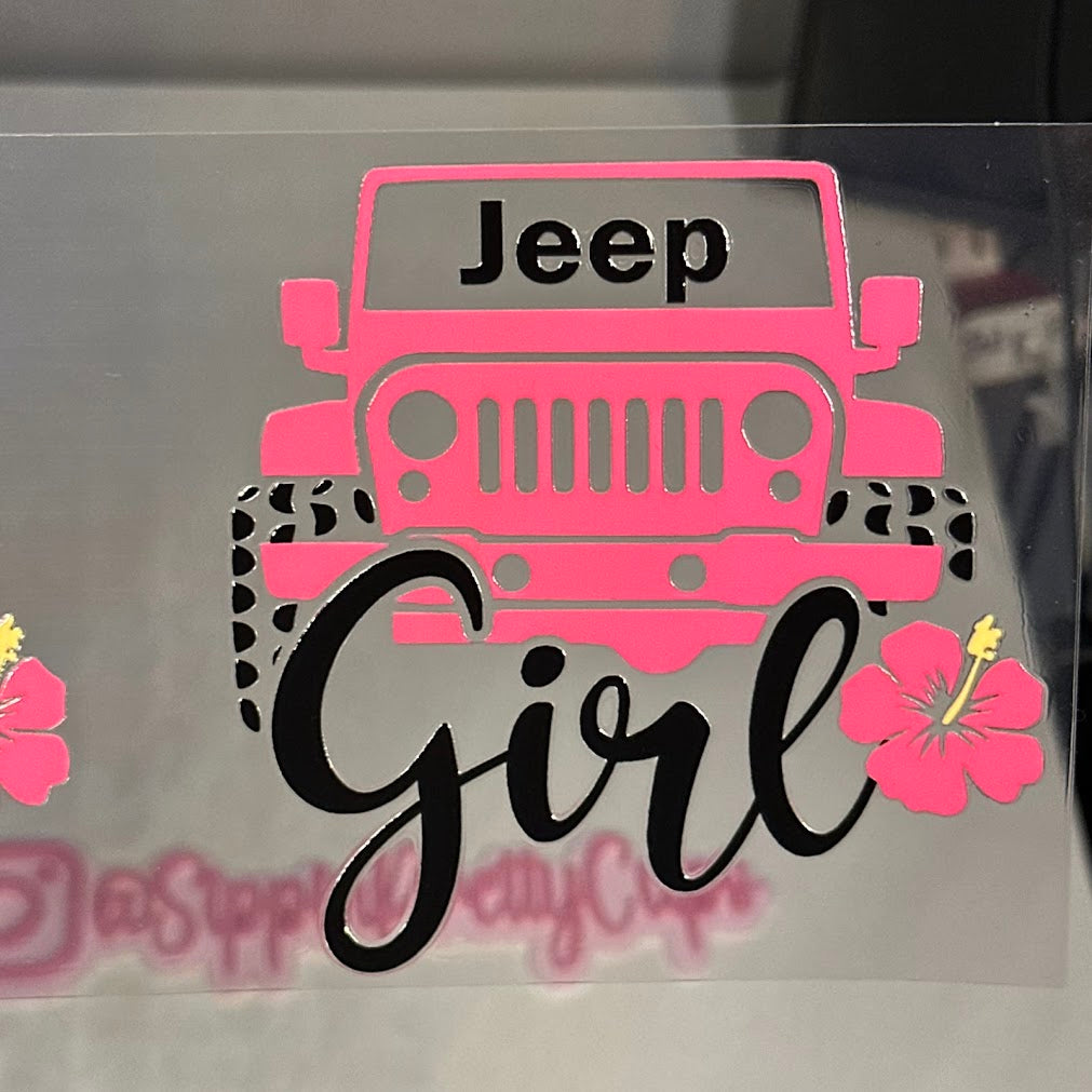 Jeep Girl Pink