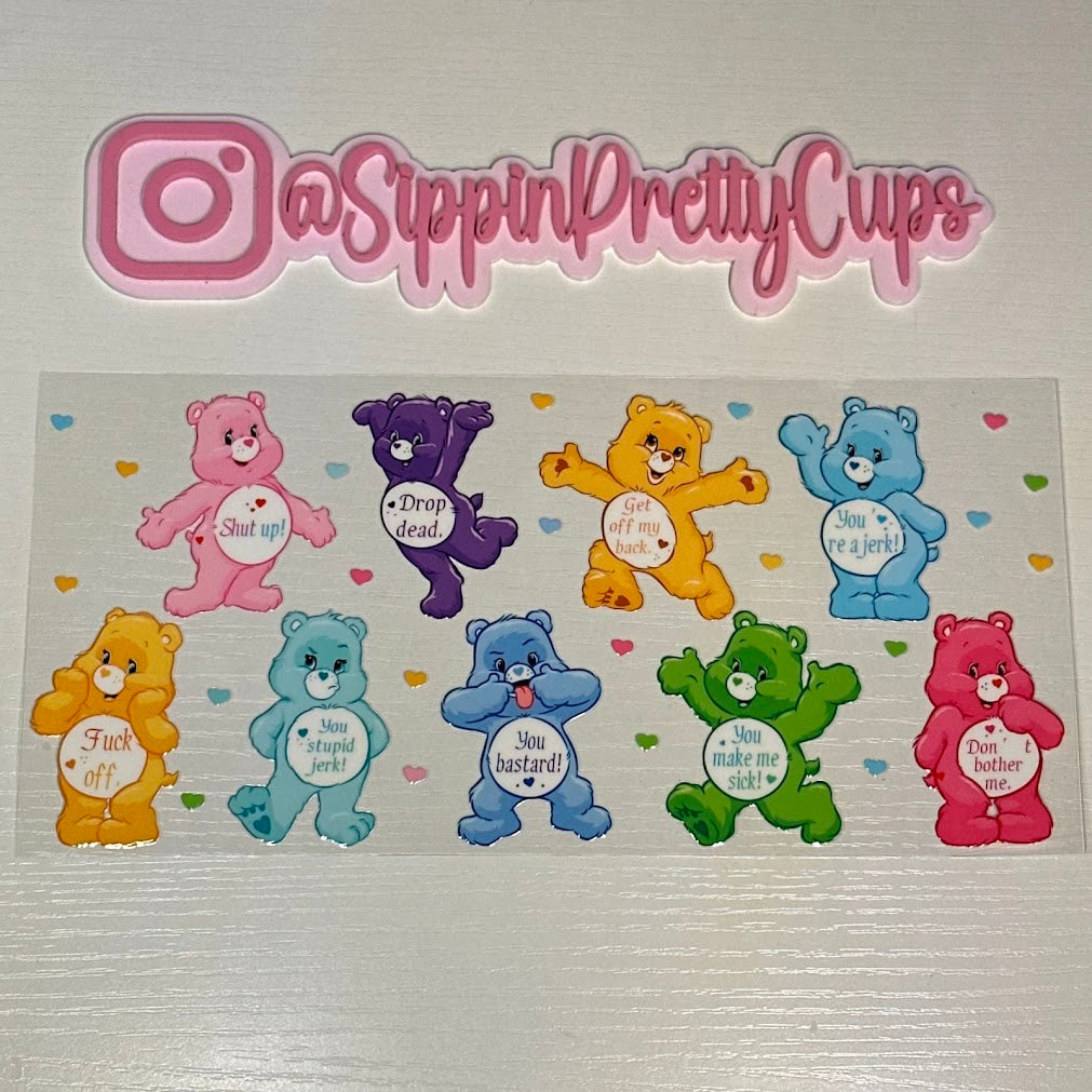 Care bears / Swear bears and hearts