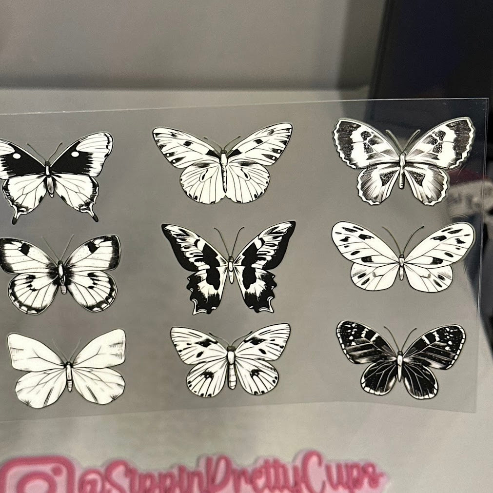 Butterflies / Black and White
