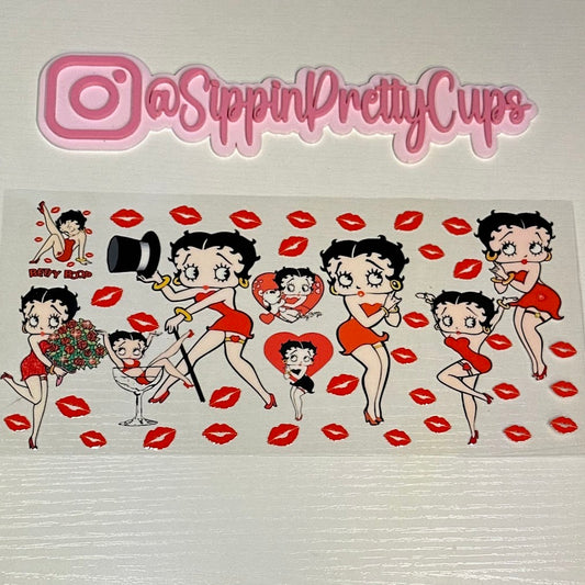 Betty Boop / Red Lips