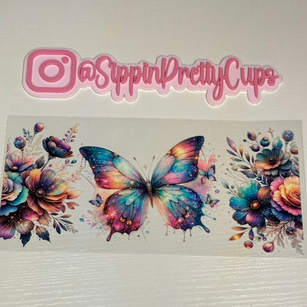 Butterflies / Rainbow butterfly Sparkly