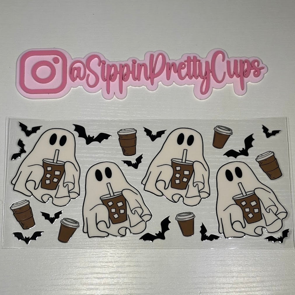 Halloween / Ghost coffee and bats