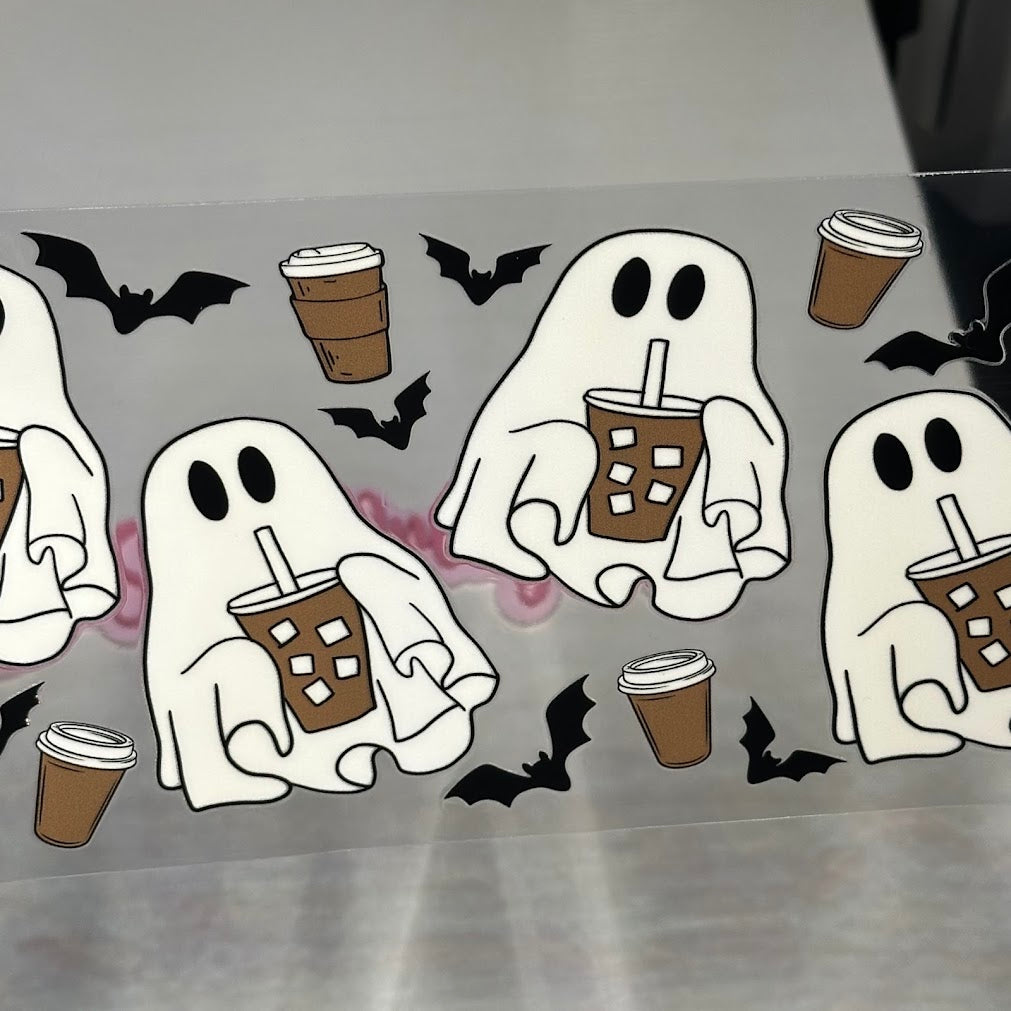 Halloween / Ghost coffee and bats