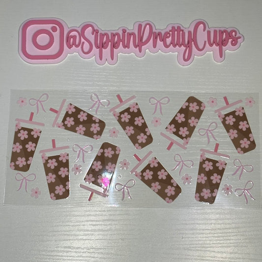 Coffee / Girly coffee and bows