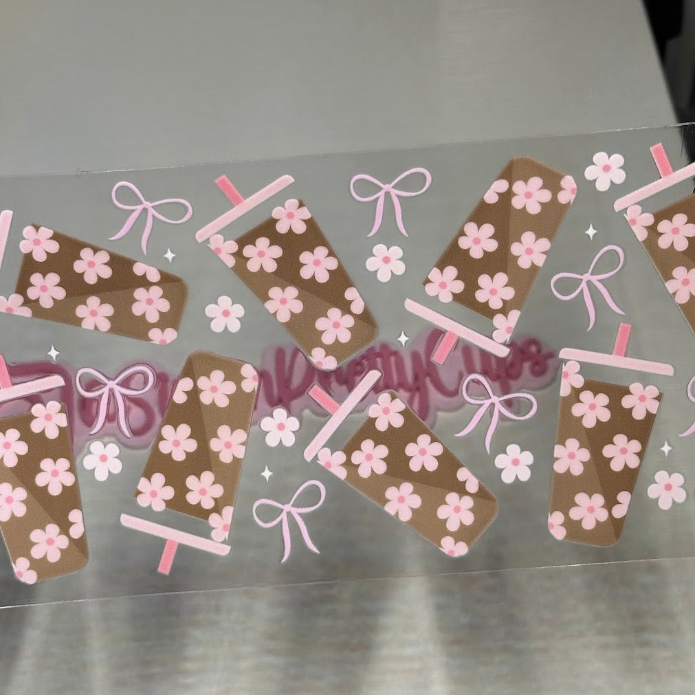 Coffee / Girly coffee and bows
