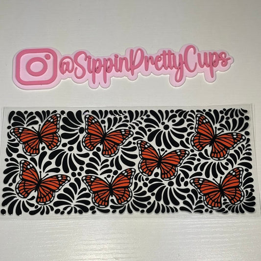 Butterflies / Black Butterfly talavera