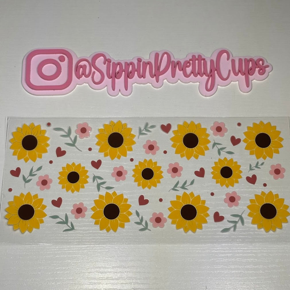 Flowers / Sun Flowers and hearts
