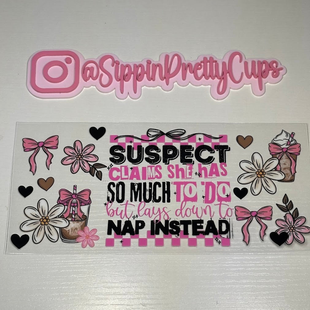 Funny / Suspect nap instead