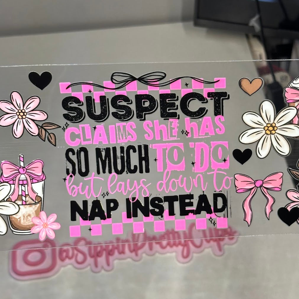 Funny / Suspect nap instead