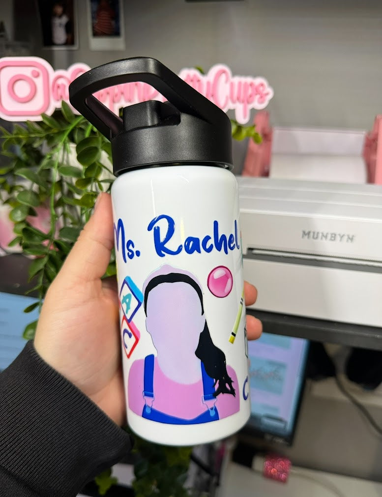 15oz Stainless Steel waterbottle Ms.Rachael