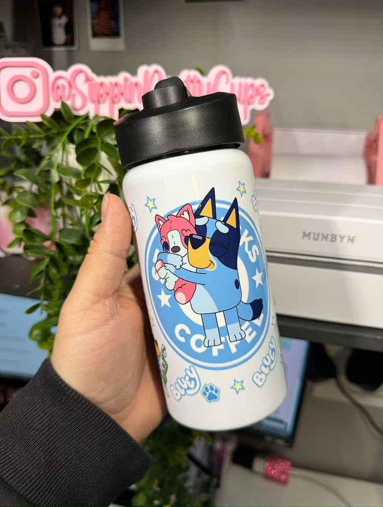 15oz Stainless Steel waterbottle Bluey
