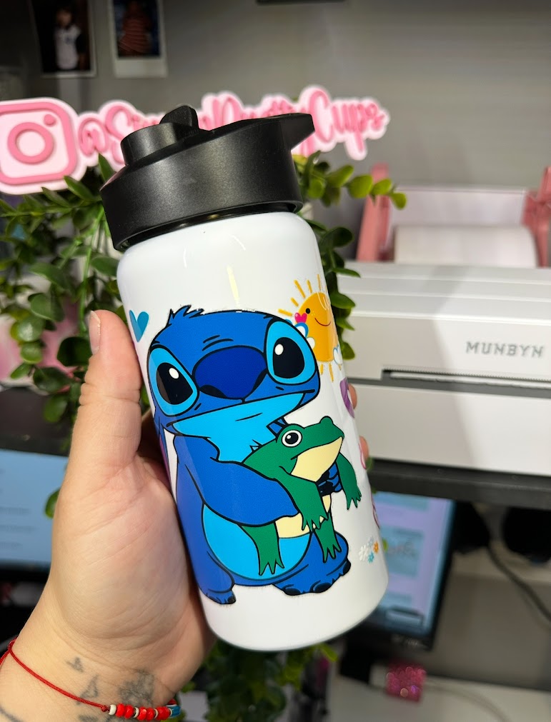 15oz Stainless Steel waterbottle Stitch