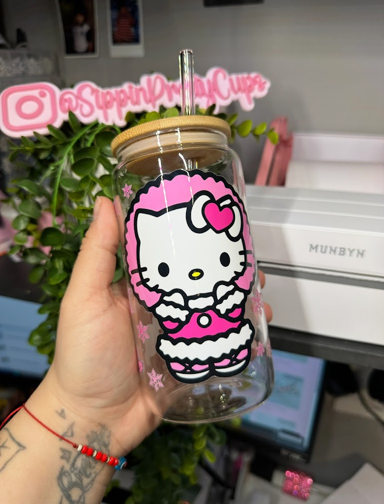 16oz Glass Winter HK