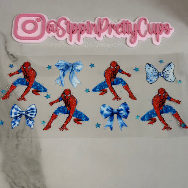 Boys / Spiderman and Blue Bows